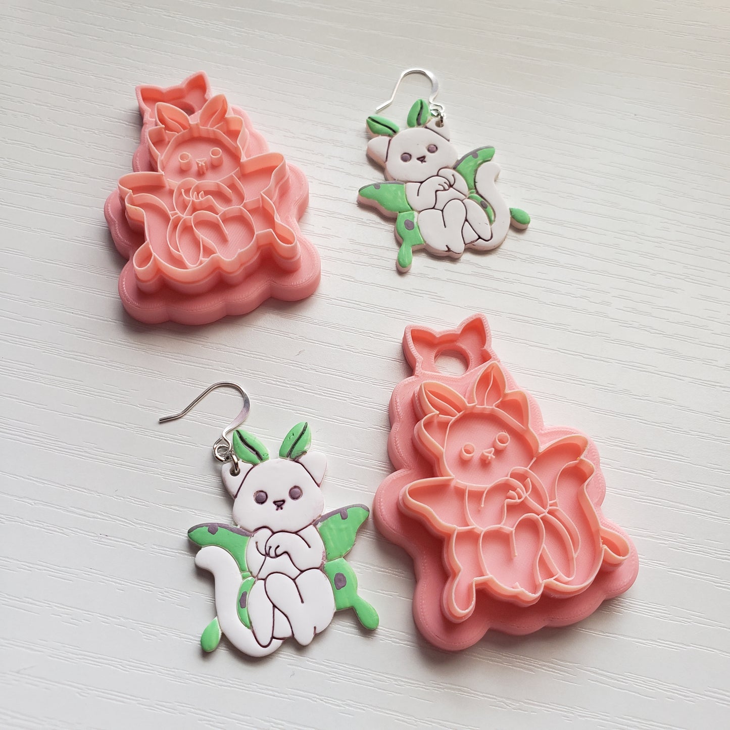 LunaKitty Clay Cutter - STL AND 3MF Digital File Download **Commercial License Included**