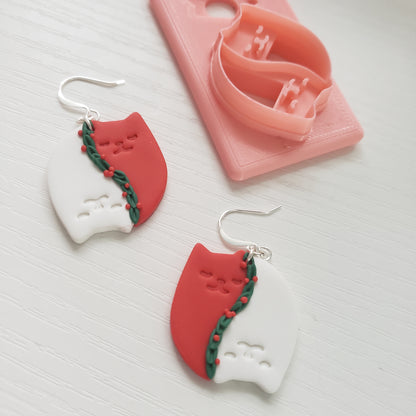 Ying Yang Kitties Clay Cutter - STL AND 3MF Digital File Download **Commercial License Included**