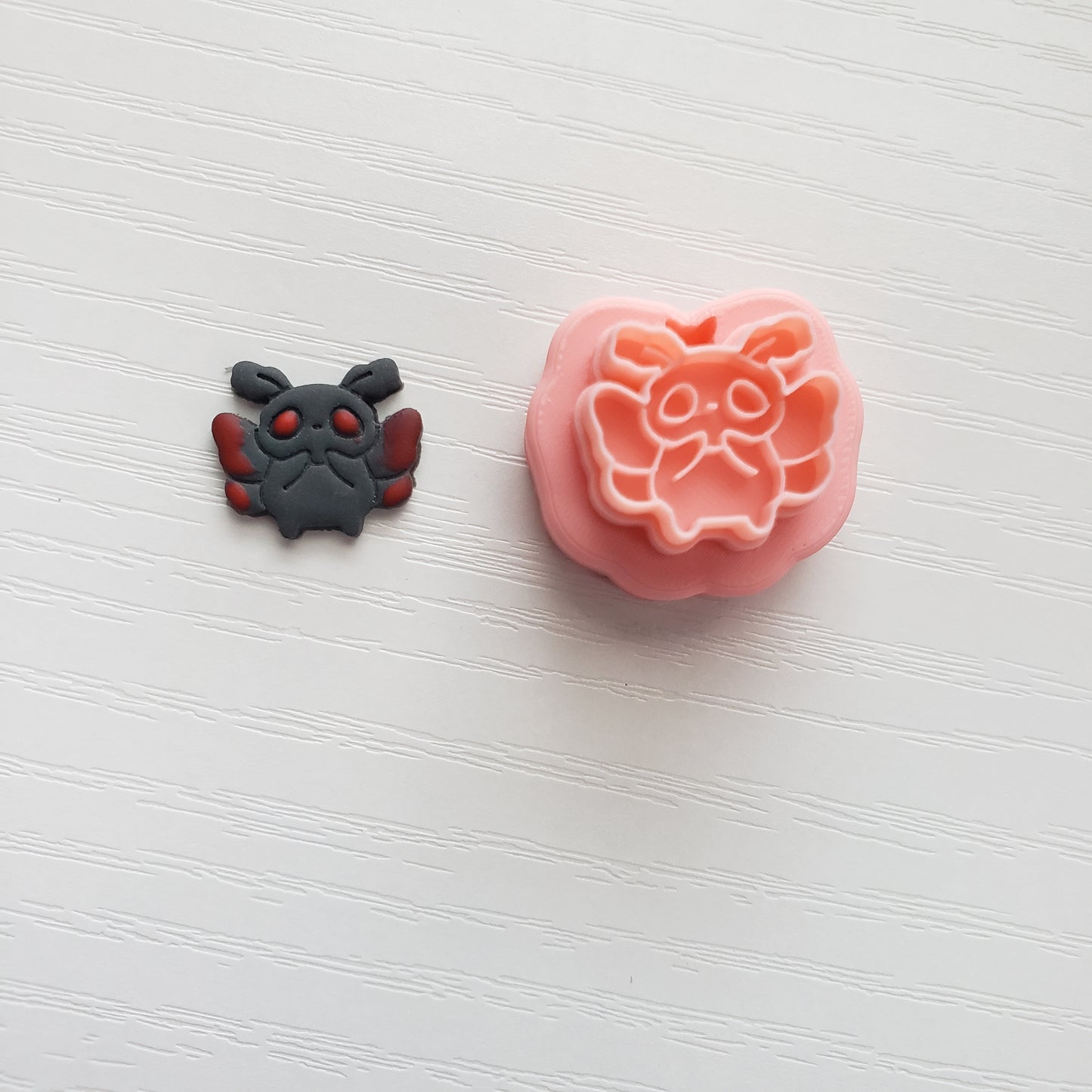 Mothman Stud Clay Cutter - STL AND 3MF Digital File Download **Commercial License Included**