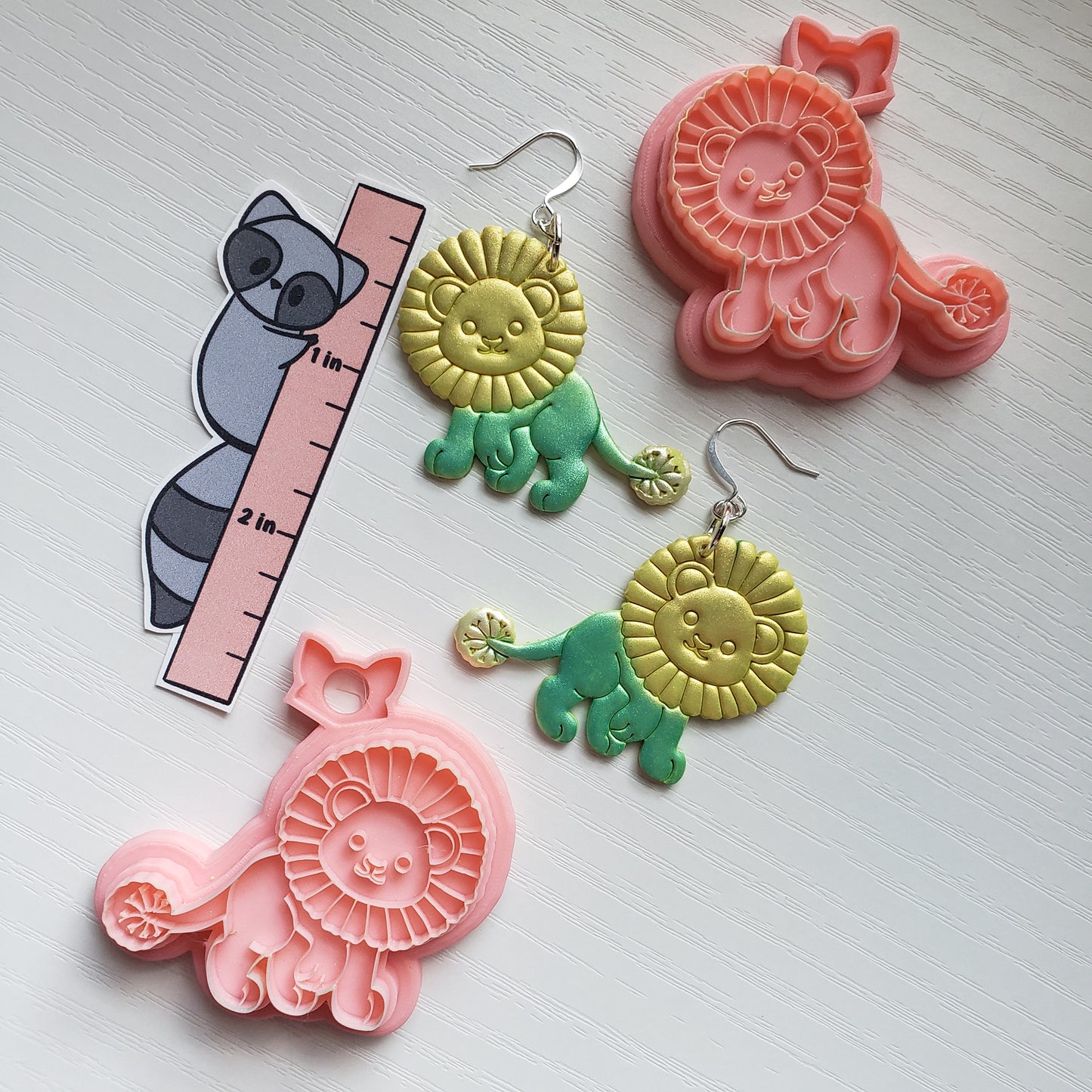 Dandy Lion Clay Cutter - STL AND 3MF Digital File Download **Commercial License Included**