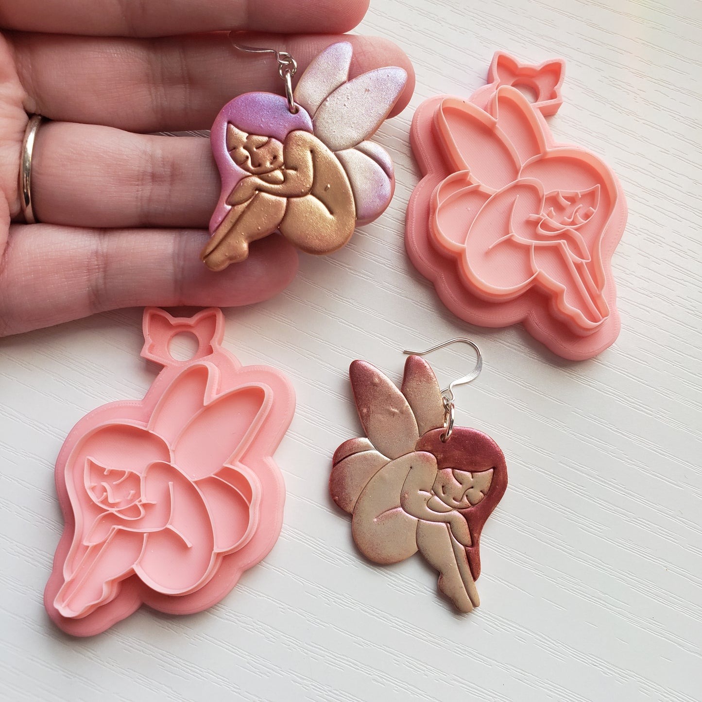 Fairy Clay Cutter - STL AND 3MF Digital File Download **Commercial License Included**