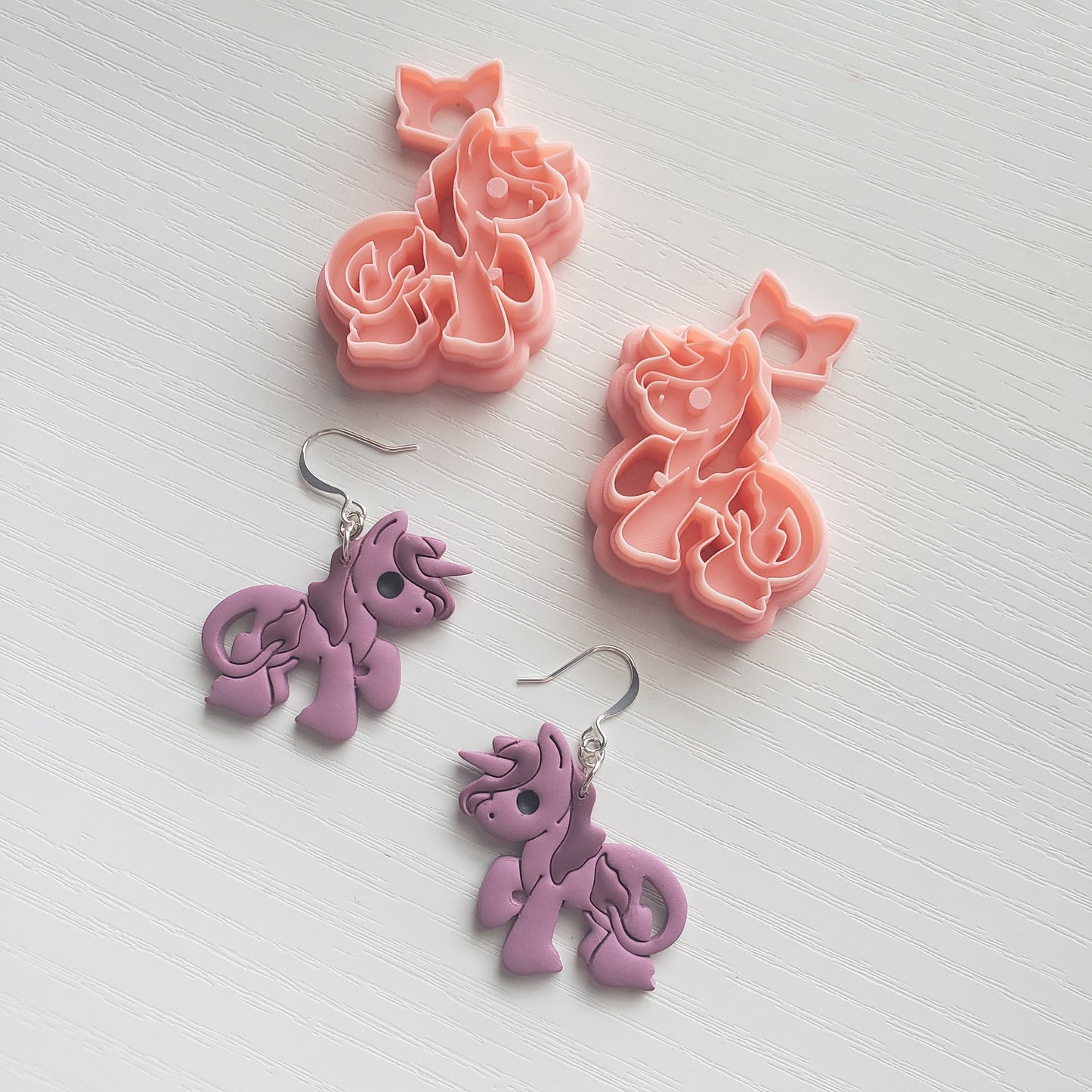 Unicorn Clay Cutter - STL AND 3MF Digital File Download **Commercial License Included**