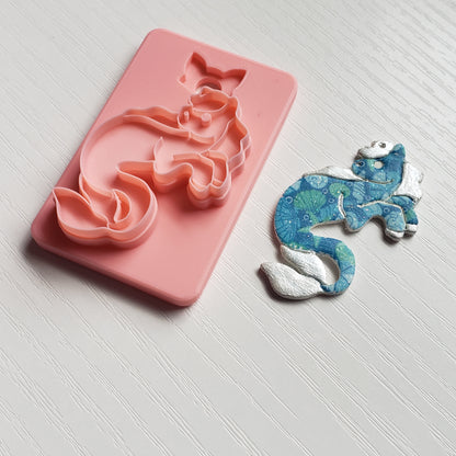Pretty Kelpie Clay Cutter - STL AND 3MF Digital File Download **Commercial License Included**