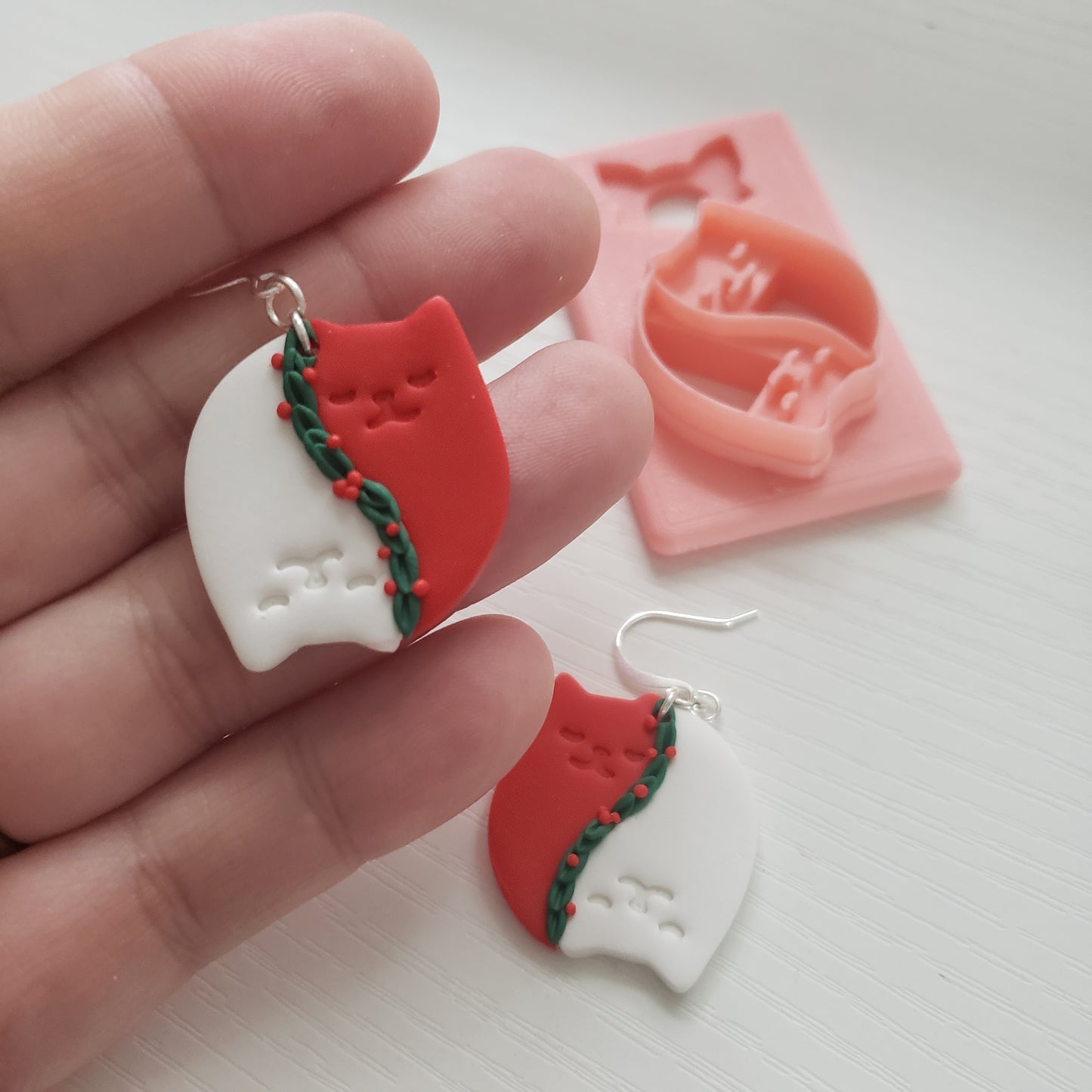 Ying Yang Kitties Clay Cutter - STL AND 3MF Digital File Download **Commercial License Included**