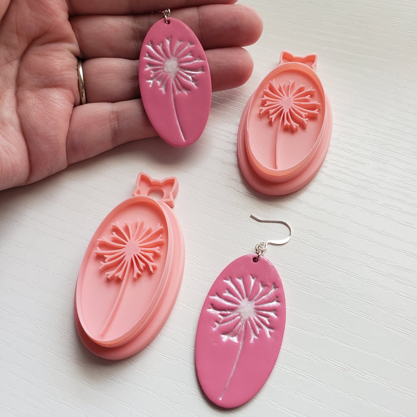 Dandelion Clay Cutter - STL AND 3MF Digital File Download  **Commercial License Included**