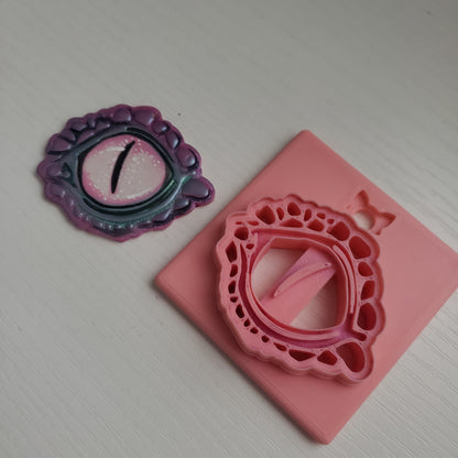 Dragon Eye Clay Cutter - STL AND 3MF Digital File Download **Commercial License Included**