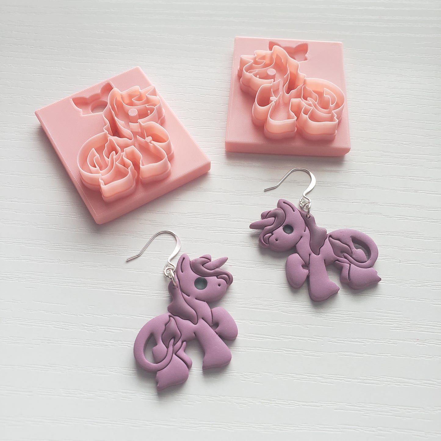 Unicorn Clay Cutter - STL AND 3MF Digital File Download **Commercial License Included**