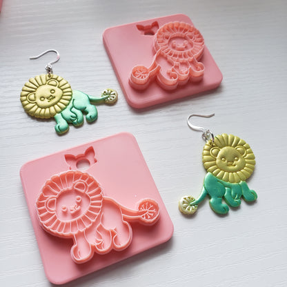 Dandy Lion Clay Cutter - STL AND 3MF Digital File Download **Commercial License Included**