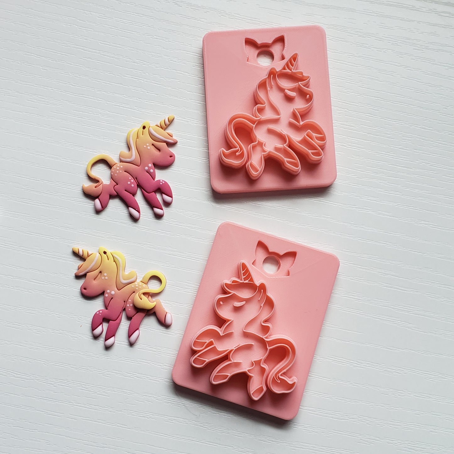 Cutesy Unicorn Clay Cutter - STL AND 3MF Digital File Download **Commercial License Included**