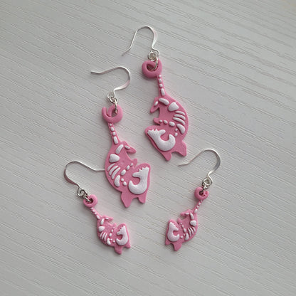 Small Skeleton Possum Clay Cutter - STL AND 3MF Digital File Download **Commercial License Included**