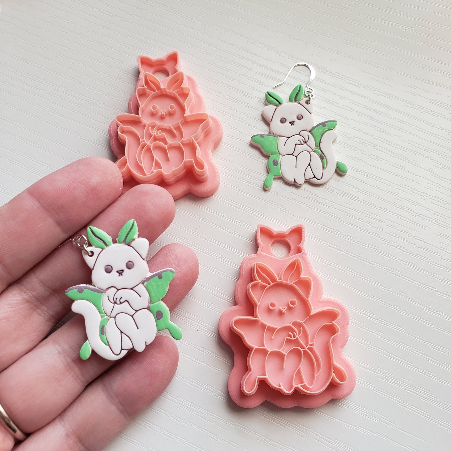 LunaKitty Clay Cutter - STL AND 3MF Digital File Download **Commercial License Included**