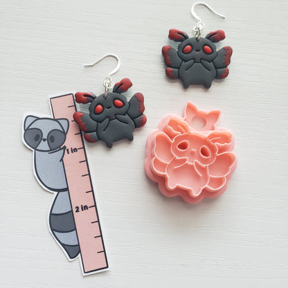 Small Mothman Clay Cutter - STL AND 3MF Digital File Download **Commercial License Included**